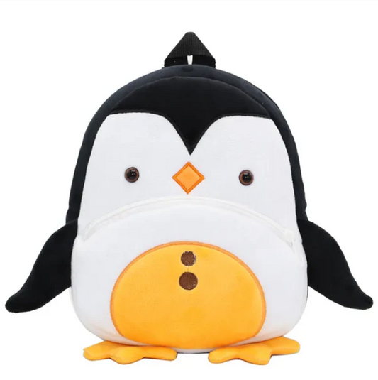 Zaino Pelouche Bambini Pinguino