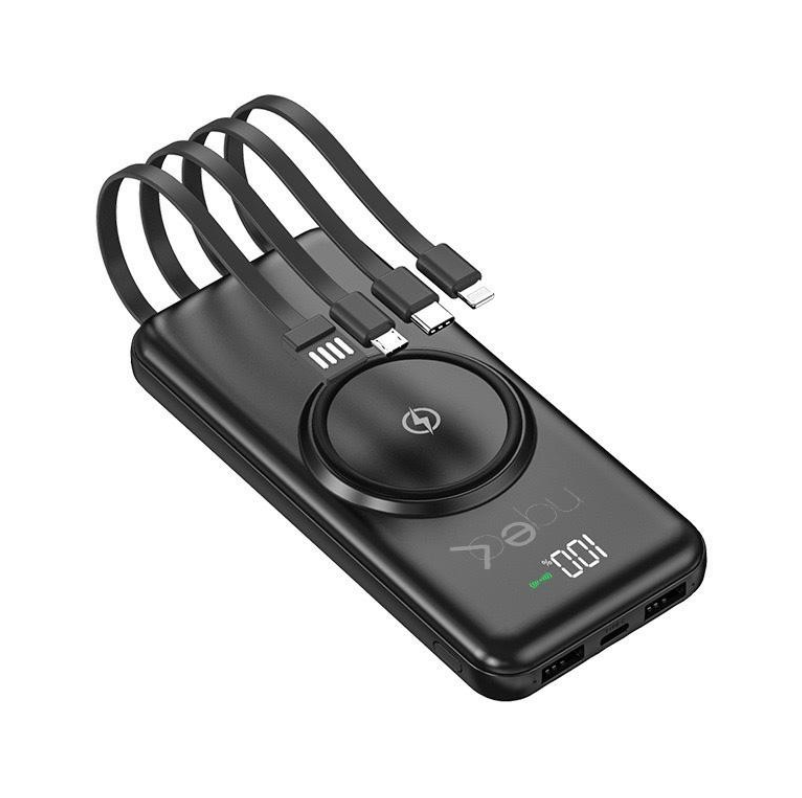 Power Bank Wireless, Cavo, 10000mAh