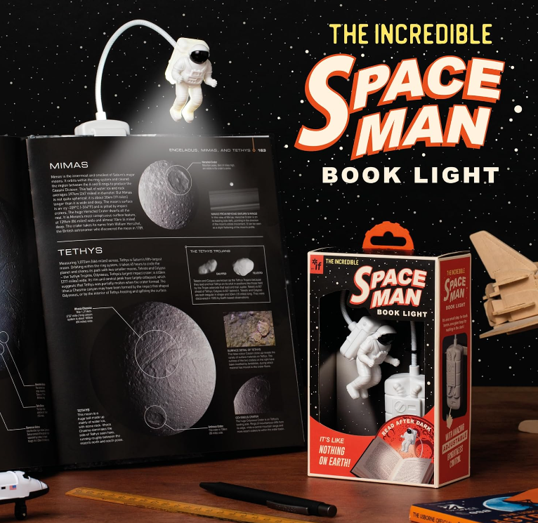 Luce da lettura Astronauta con clip