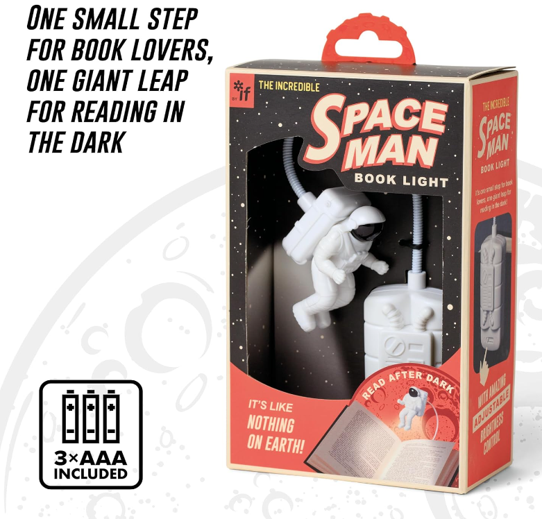 Luce da lettura Astronauta con clip