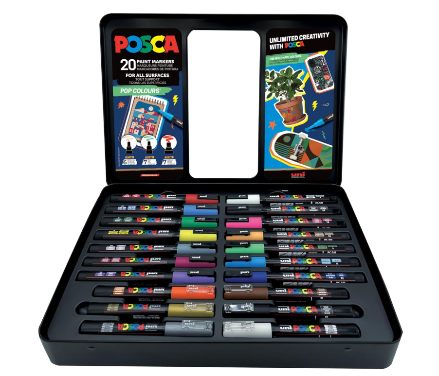 Uni Posca Gift Box 20 colori Pop