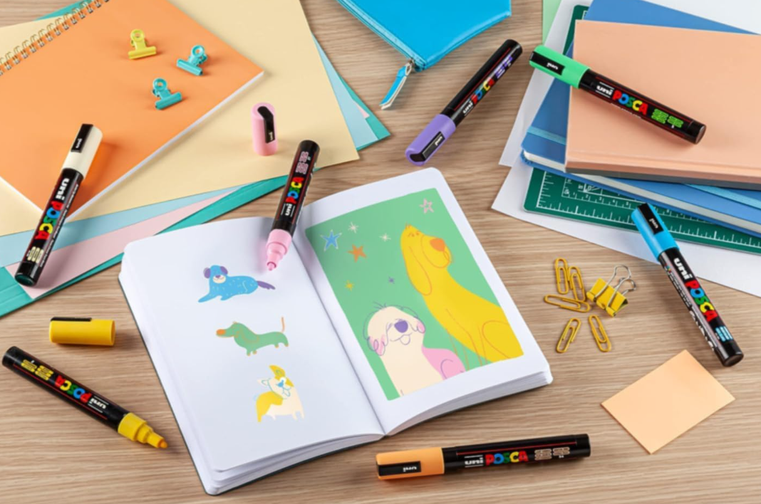 Uni Posca Pastel set 8 colori