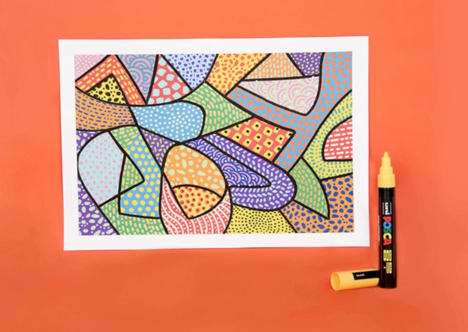 Uni Posca Pastel set 8 colori