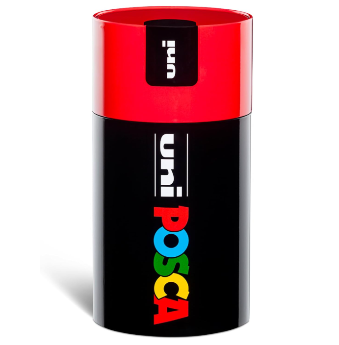 Uni Posca Gift Box Tappo Rosso 18 colori PC5M