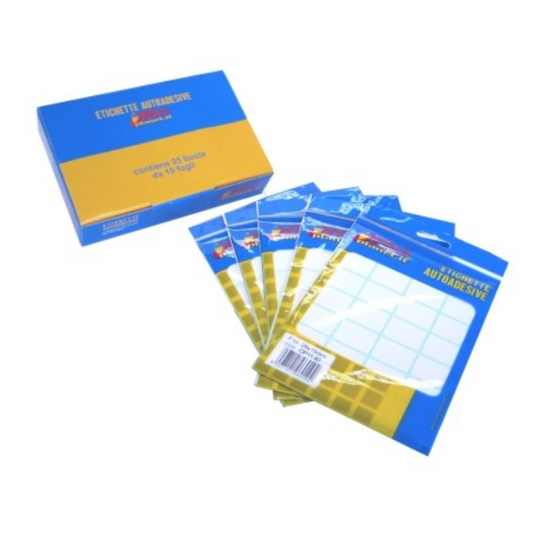 Etichette adesive bianche 100x46 10 fogli