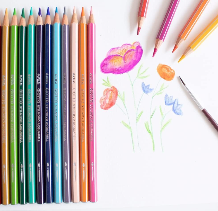 Astuccio 12 Pastelli Acquerellabili Stilnovo Giotto