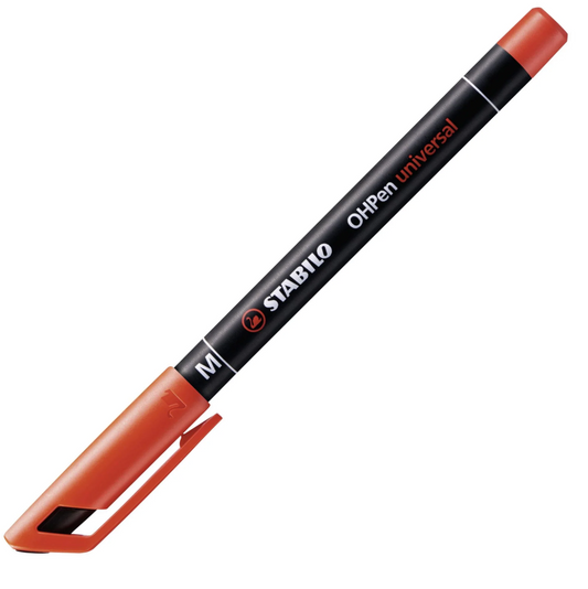Marcatore - STABILO OHPen universal Permanente - Tratto Medio (1 mm) - Rosso