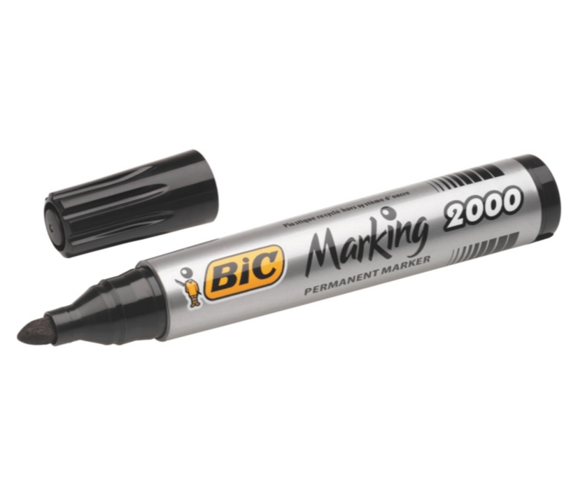 Marcatore Indelebile Bic Marking 2000 Nero