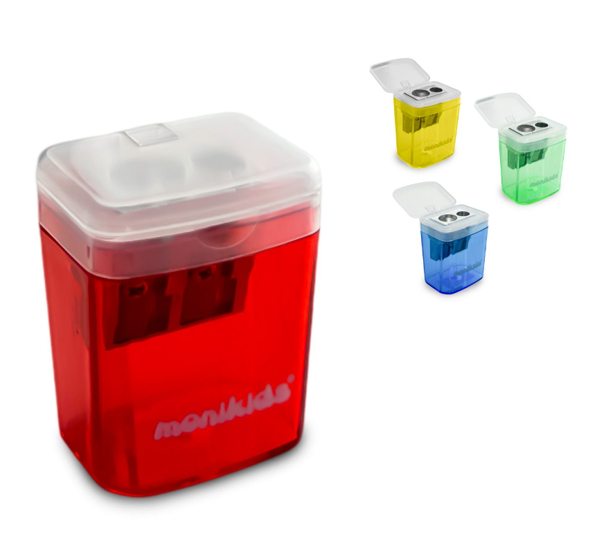 Temperino 2 fori con serbatoio