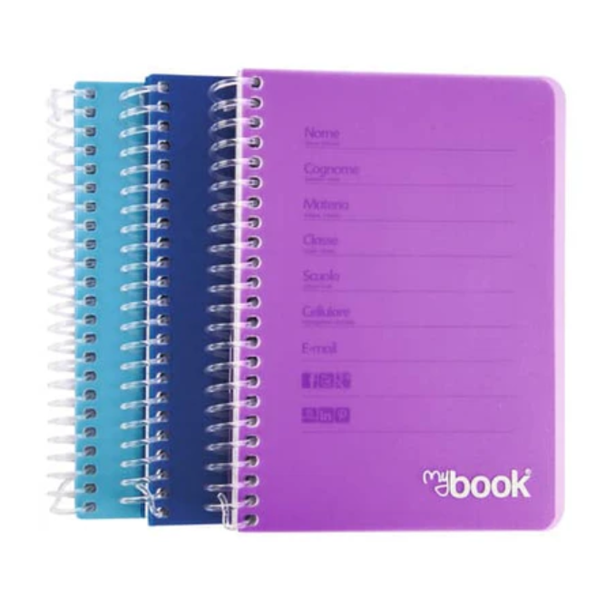 Quaderno Spiralato PPL A5 1 Rigo MyBook