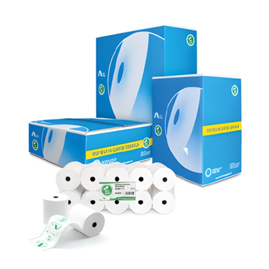Rotolo carta termica Cassa f.to 57x30mt in confezione da 10 rotoli
