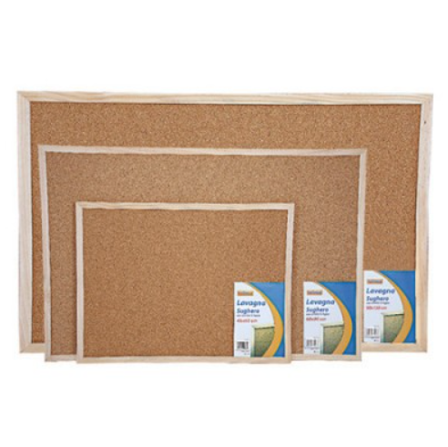 Bacheca in sughero 60x90 cm
