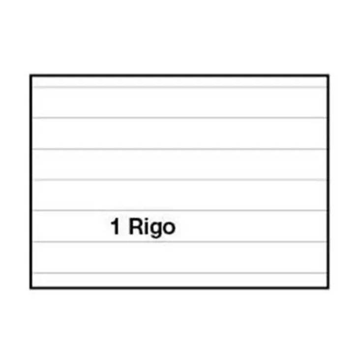 Quadernone A4 Rigatura 1 Rigo 80gr