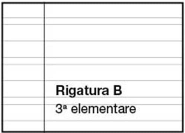 Quadernone A4 Rigatura B 80gr