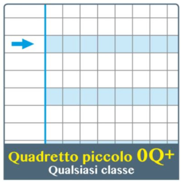 Quadernone A4 Rigatura 10mm+ Disgrafici