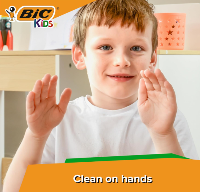 Colori a cera da 24 BIC PLASTICDECOR