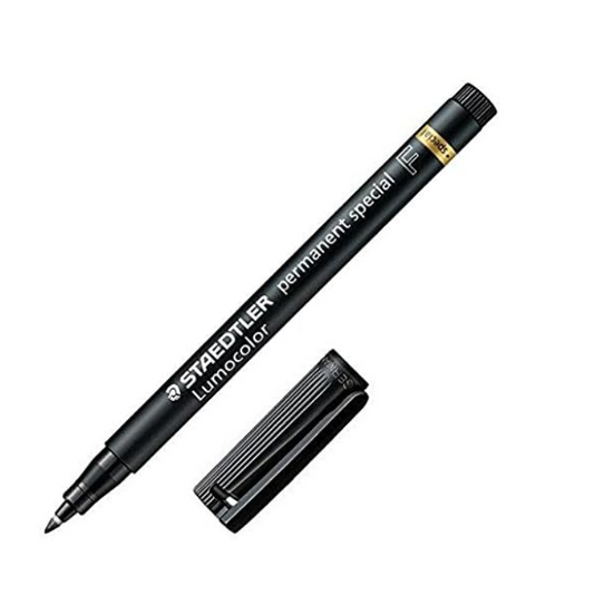 Staedtler Lumocolor special 319 Punta "F" Nero Marcatore permanente