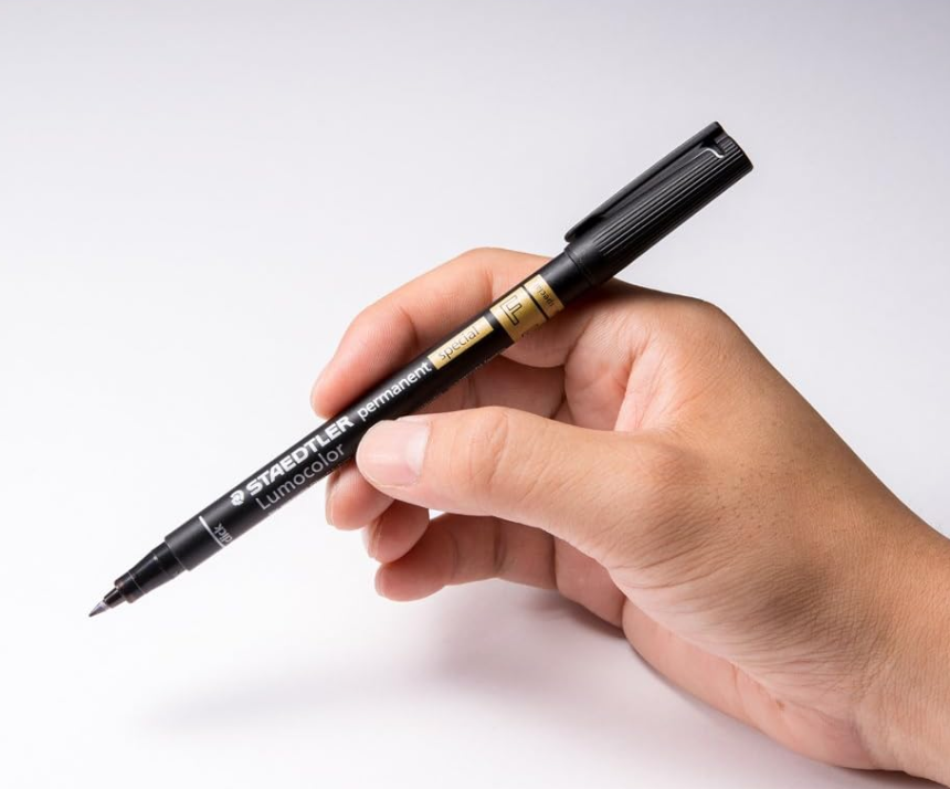 Staedtler Lumocolor special 319 Punta "F" Nero Marcatore permanente
