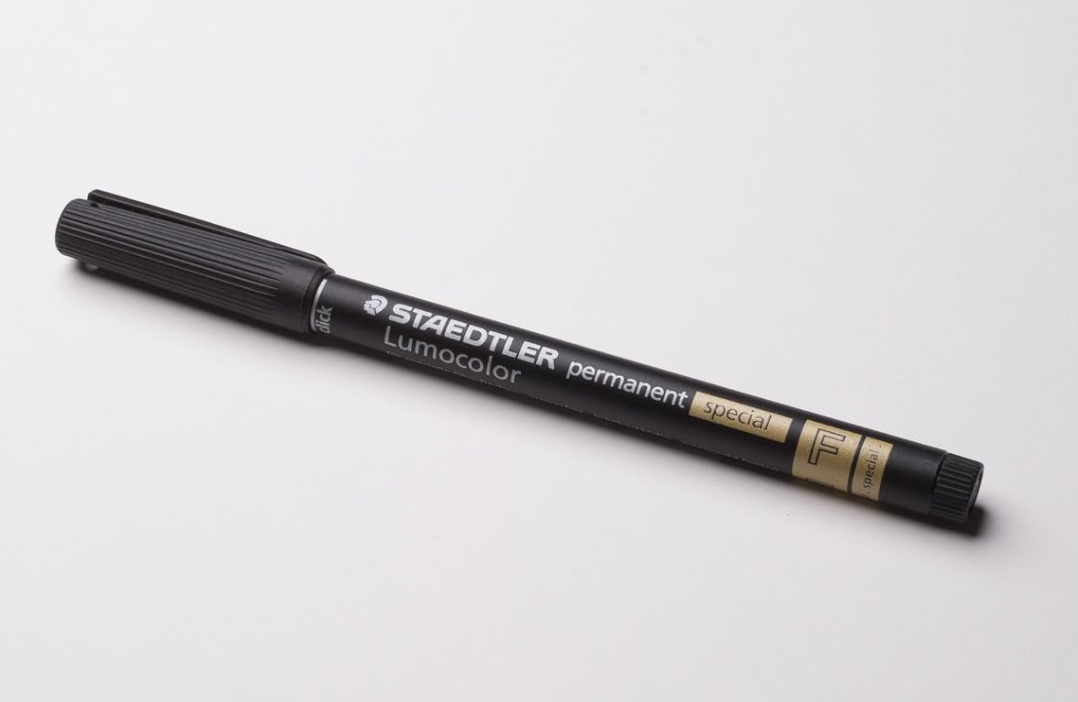 Staedtler Lumocolor special 319 Punta "F" Nero Marcatore permanente