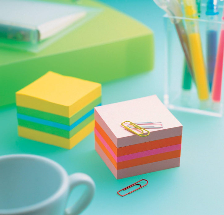 Post-it 51x51mm Cubo da 400 foglietti