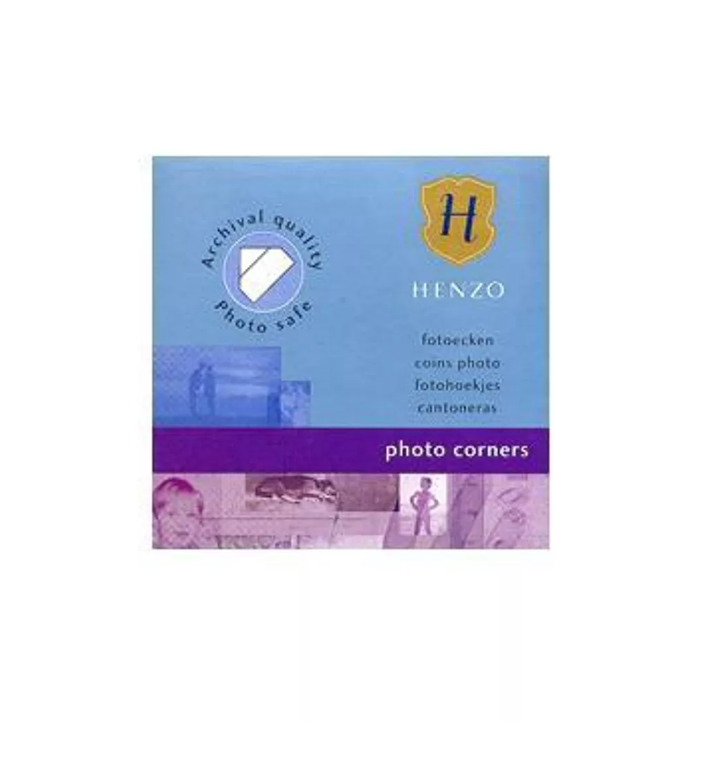 Angolini per foto bianchi in confezione di 500 pezzi