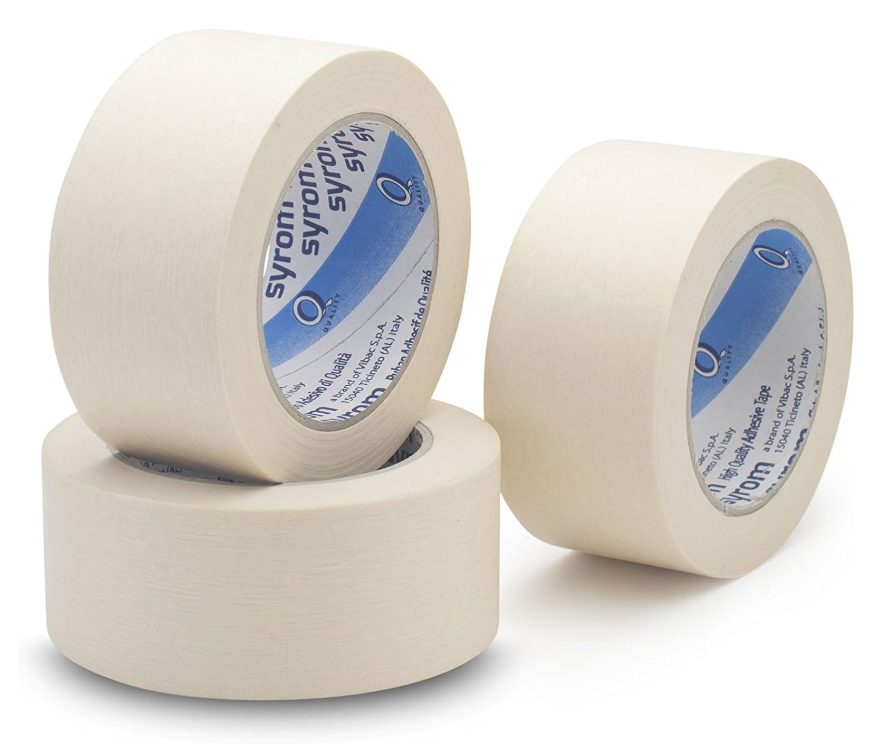 Nastro adesivo in carta per mascheratura colore avorio 50 mm x 50m