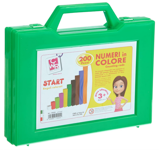 Regoli colorati confezione da 200 pezzi