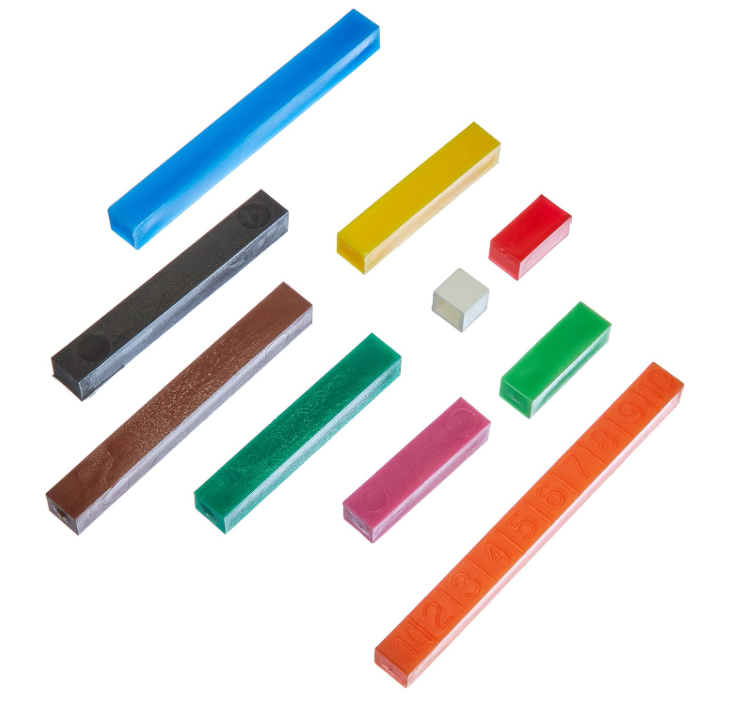 Regoli colorati confezione da 200 pezzi