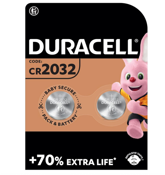 Batteria Duracell al Litio 3V confezione 2 pezzi