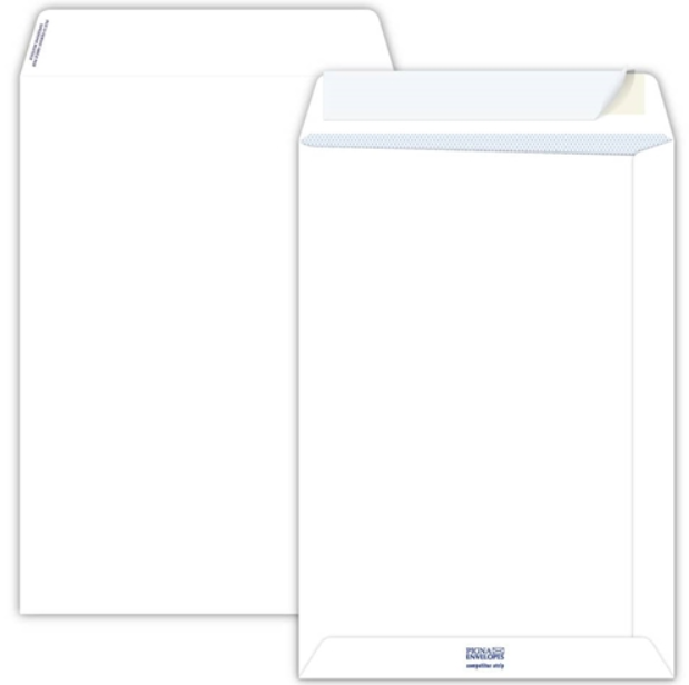 Buste a sacco bianche 23x33 cm in confezione da 25 pezzi