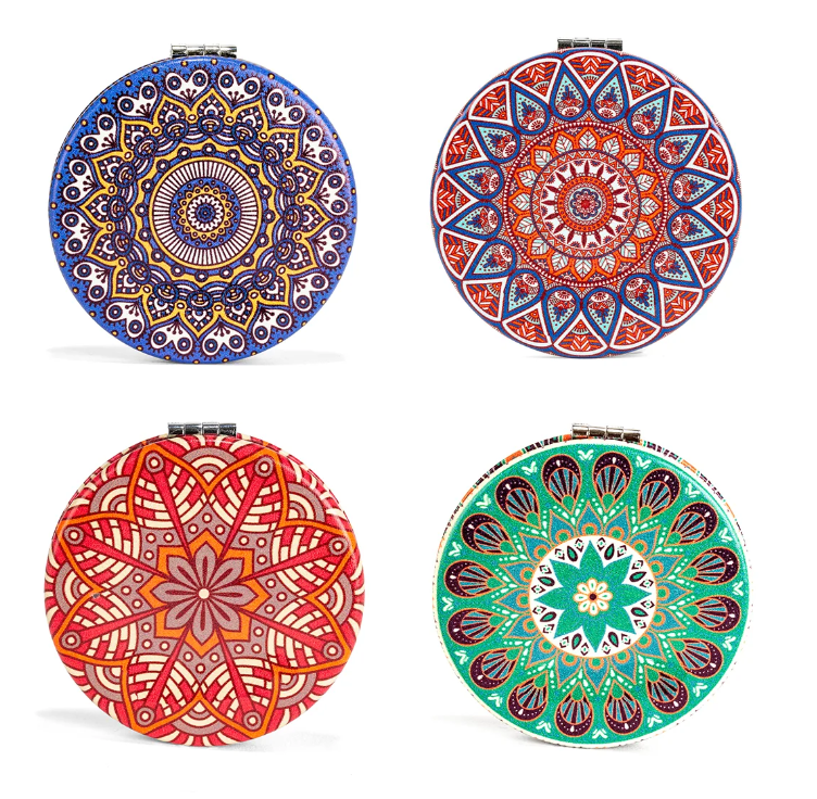 Specchio Mandala Verde