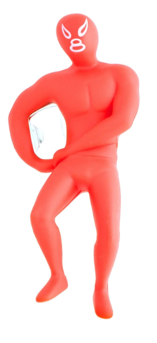 Apribottiglie Lottatore Nero