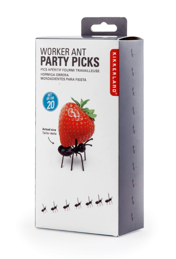 Formiche per aperitivi set da 20 pezzi