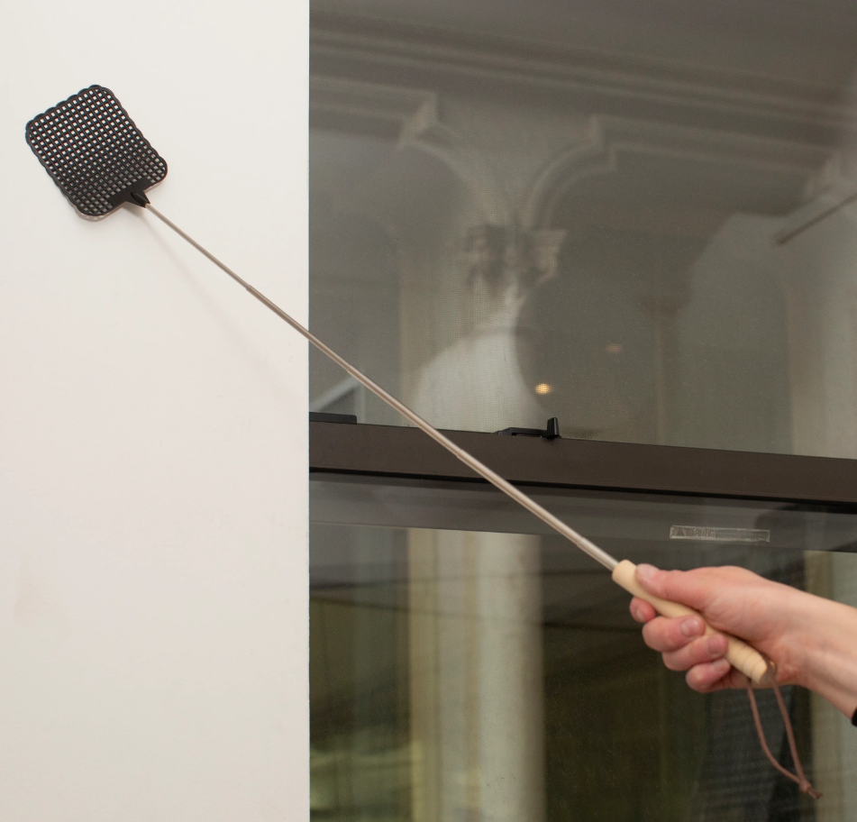 Scacciamosche telescopico Nero