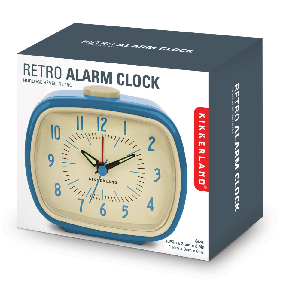 Sveglia retrò blu