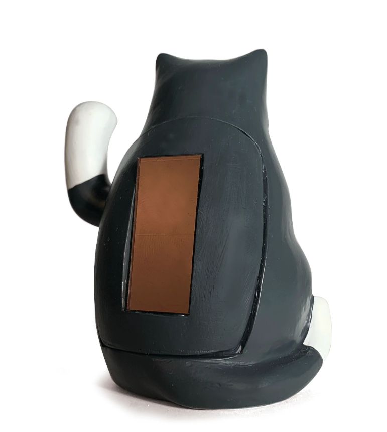 Statuina Gatto solare