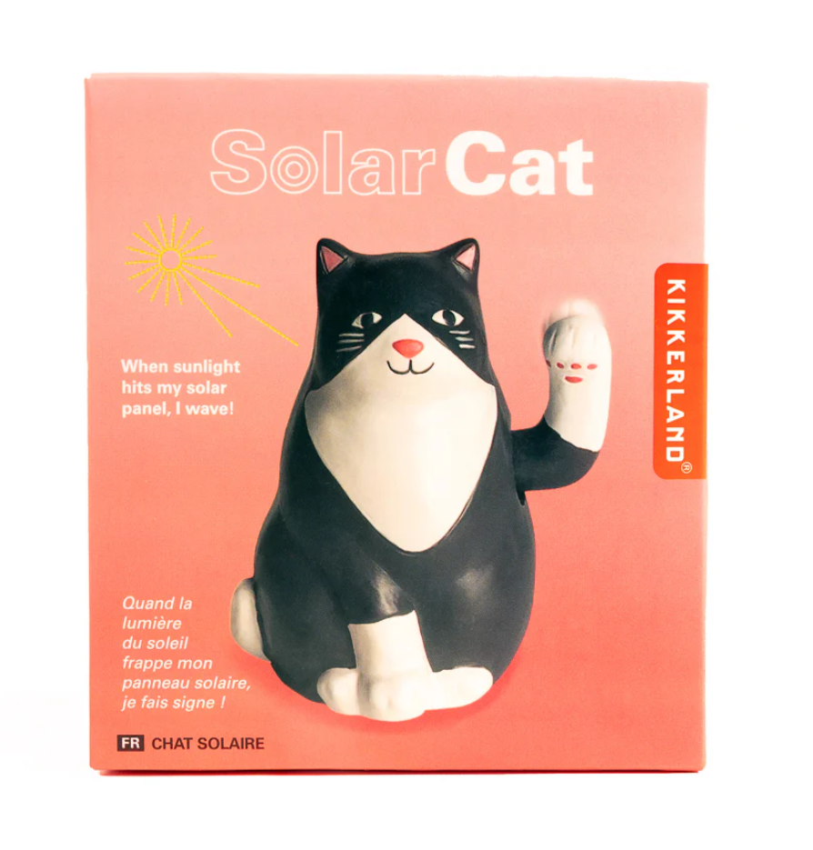 Statuina Gatto solare