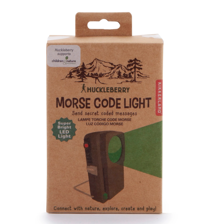 Luce codice morse Huckleberry