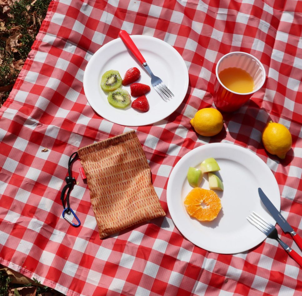 Coperta da picnic in percalle