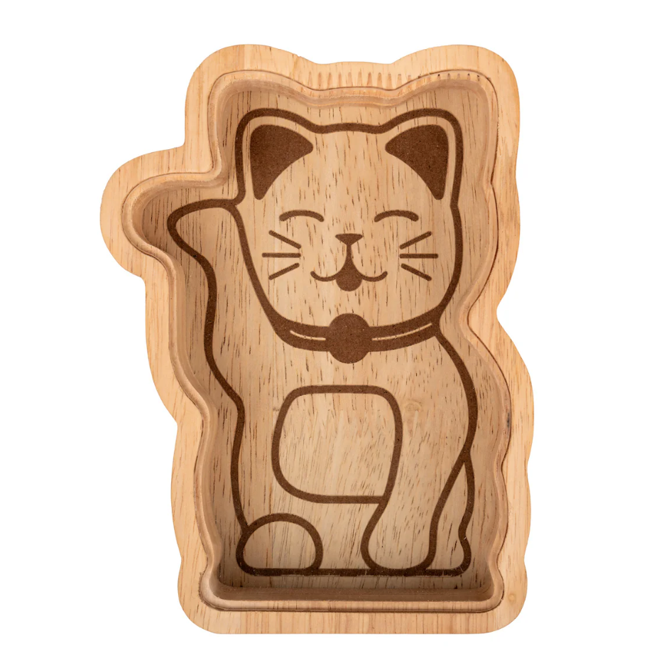 Salvadanaio Gatto Salutante