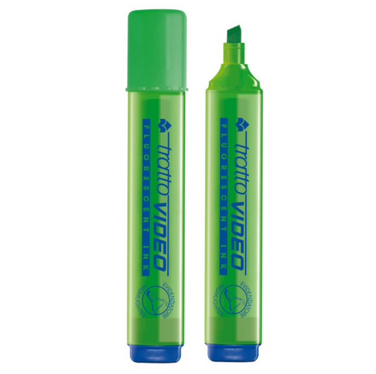 Evidenziatore Tratto Video Verde