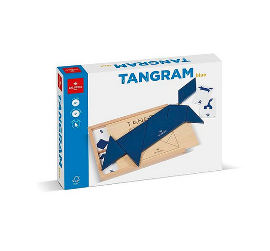 Gioco Tangram Blu