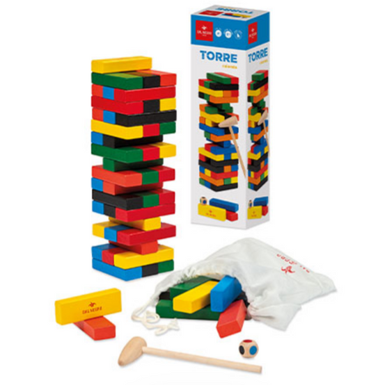 Gioco Torre di legno Colorata