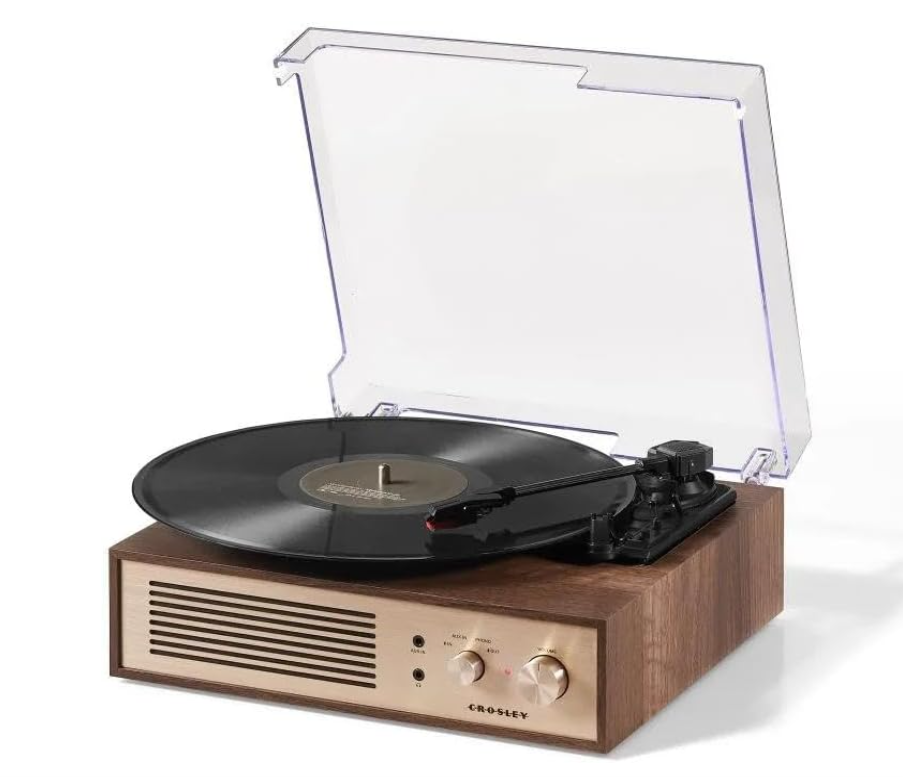 Giradischi in Legno Crosley Miles Record Player 33/45/78 giri