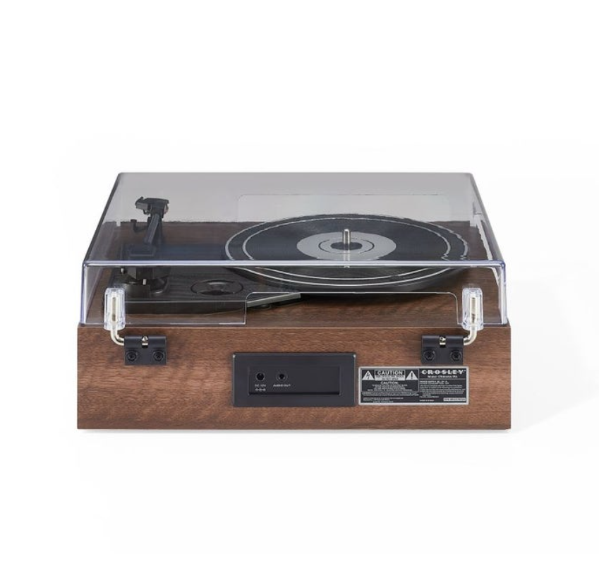 Giradischi in Legno Crosley Miles Record Player 33/45/78 giri
