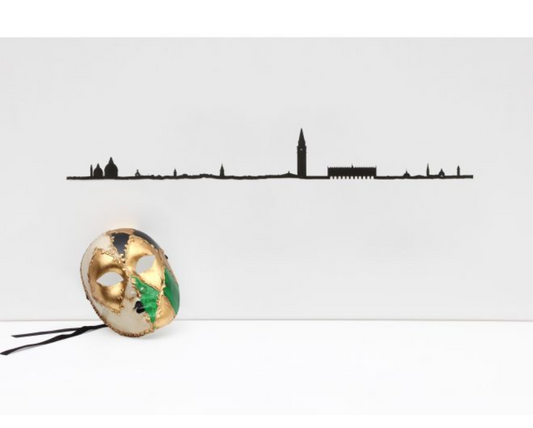 Skyline Venezia Profilo in Acciaio Nero 50cm