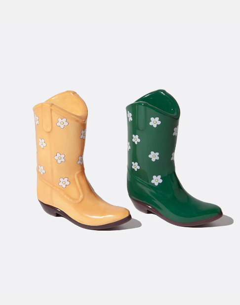 Stivale da cowboy rodeo Sale e Pepe in ceramica