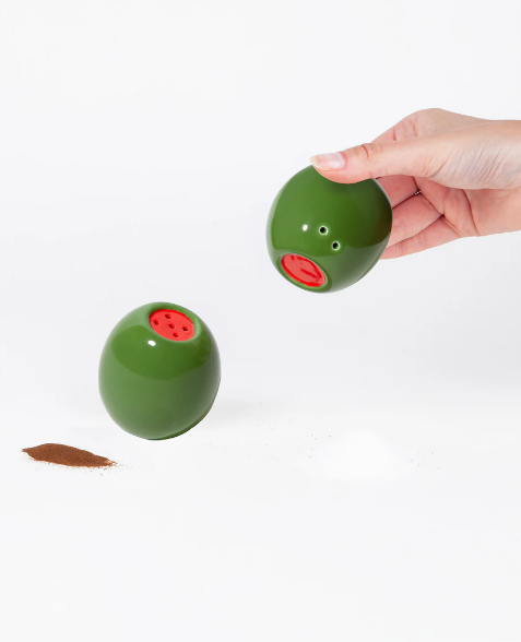 Sale e Pepe in ceramica Olivia