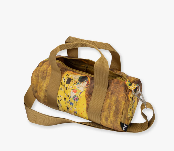Borsa da viaggio media con tracolla GUSTAV KLIMT The Kiss - Loqi®