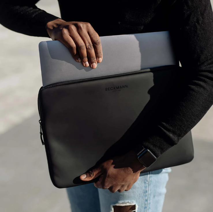 Custodia per laptop Street Black Large Beckmann